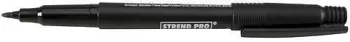 Marker permanent subtire 2 mm negru set 12 buc Strend Pro 