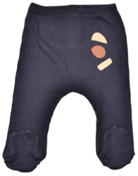 Pantaloni cu botosei pentru bebelusi Mini Junior PCB-MJ-1B Bleumarin 