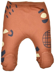 Pantaloni cu botosei pentru bebelusi Mini Junior PCB-MJ-2M Maro 