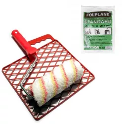 Rola cu gratar 23 cm/47 mm multicolor HOBBY + folie 20 mp 