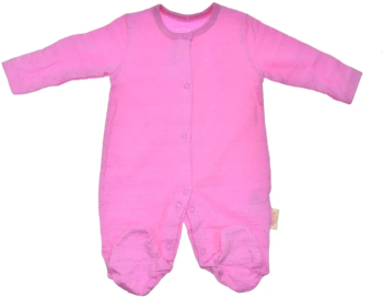 Salopeta cu maneca lunga pentru fete Mini Junior SALMJ-6 Fucsia 