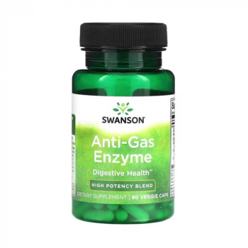 Anti-Gas Enzymes 90 Capsule Swanson 