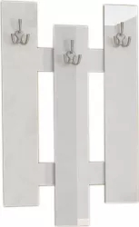 Cuier pentru hol Sani Como 60x100 cm Alb lucios 