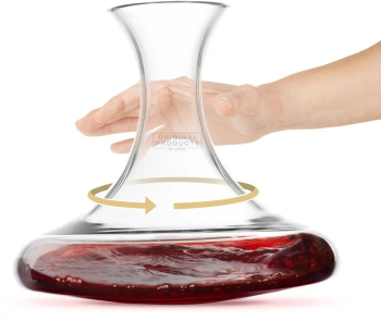 Decantor pentru vin din cristal - Revolve