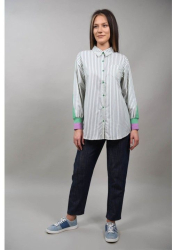 CAMASA OXFORD IN DUNGI COLORATE CELESTEZZO Verde S-M 