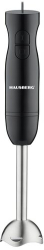 Blender de mana HAUSBERG HB-7674NG 300W 2 viteze material ABS lame din otel inoxidabil Negru 