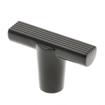 Buton pentru mobila Ray GT finisaj negru mat GT 40x14x25.5 mm 