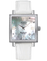 Ceas de dama Atlantic Worldmaster Square 54350.42.08 