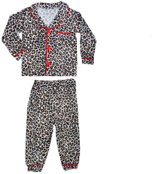 Compleu 2 piese pantaloni si cardigan pentru fete Mini Junior SETMJ-40 Negru 