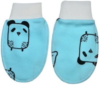 Manusi pentru nou-nascut Mini Junior MNMJ-6 0-3 luni Albastru 