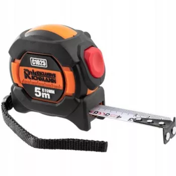 Ruleta magnetica cu autostop 5 m x 19 mm dublu inscriptionata Richmann Exclusive 