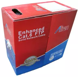 Cablu FTP Cat6e 0.5mm CCA rola 305m Alien cabluri retea