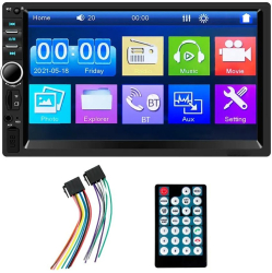 MP5 Player auto BT/USB/FM/SD/FM ecran tactil 7 inch 4x45W 12V 