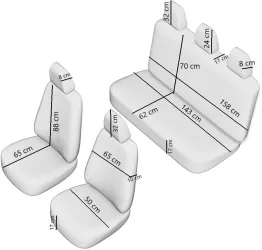 SET HUSE SCAUN DYNAMIC BEJ 