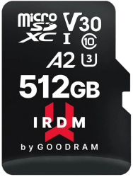 Card de memorie GoodRam microSD IRDM 512GB UHS-I U3 