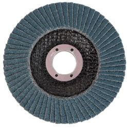 Abraziv/smirghel lamelar frontal zirconiu P40 115 mm 