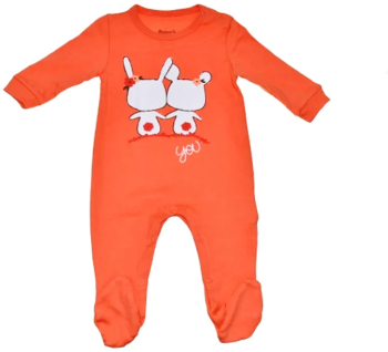 Salopeta cu maneca lunga pentru copii Mini Junior SALMJ-13 Rosu 