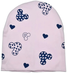 Caciula pentru fete Mini Junior CCMJF-1 Roz 
