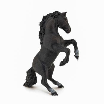 Papo figurina cal negru cabrat 
