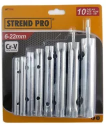 Set chei tubulare teava 10 piese 6-22 mm Strend Pro 