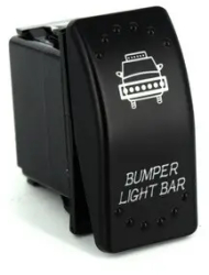 Intrerupator &rdquo BUMPER LIGHT BAR&rdquo pentru Off-Road ATV SSV QUAD 
