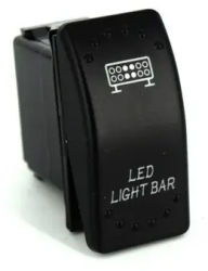 Intrerupator &rdquo LED LIGHT BAR&rdquo pentru Off-Road ATV SSV QUAD 