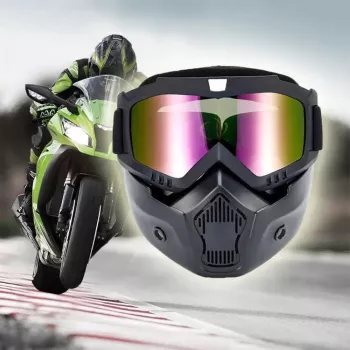 Masca de Protectie cu Ochelari Detasabili cu destinatie Moto ATV SSV QUAD 