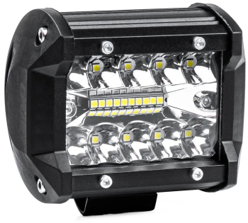 Proiector LED pentru Off-Road- ATV- SSV- putere 60W- culoare 6500K- tensiune 9-36V- dimensiuni 95 x 74 x 55 mm 