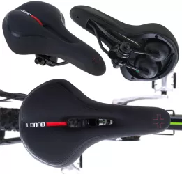 Scaun pentru bicicleta model SPORT din spuma culoare Neagra 