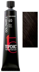 Vopsea de par permanenta profesionala Goldwell Topchic 4B 60 ml 