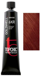 Vopsea de par permanenta profesionala Goldwell Topchic 6KR 60 ml 