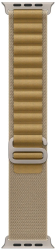 Apple Watch Ultra2 v2 Cellular 49mm Natural Titanium Case with Tan Alpine Loop - Small 