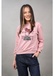 HANORAC SPORT FETITA CU CODITE ALICE Roz M-L 