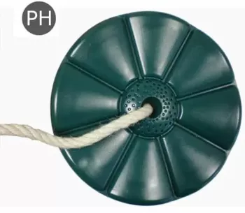 Leagan rotund din plastic Monkey PP10 - Verde