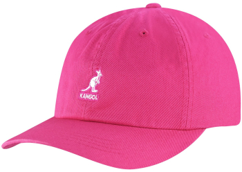 Sapca Kangol Washed Cotton Adjustable Baseball Roz 