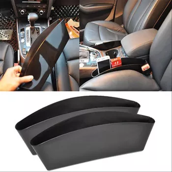 Set 2 organizatoare auto de tip buzunar montaj intre scaun si consola centrala dimensiune 35 x 11 cm 