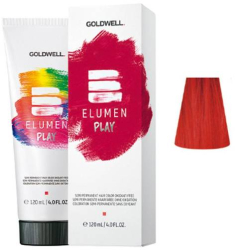 Vopsea de par semi-permanenta fara amoniac Goldwell Elumen Play Red 120 ml 