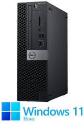 Calculator Dell OptiPlex 7060 SFF Hexa Core i7-8700 16GB 240GB SSD Win 11 Home 