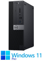 Calculator Dell OptiPlex 7060 SFF Hexa Core i7-8700 16GB 240GB SSD Win 11 Pro 