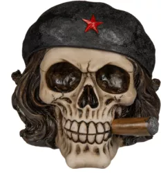 Pusculita craniu cu trabuc 