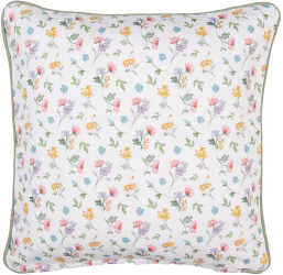 Set 2 fete perna bumbac multicolor Flowers 40x40 cm 