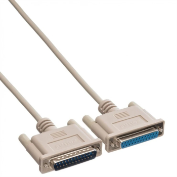 Cablu prelungitor paralel Roline 25 pini T-M 1.8 m