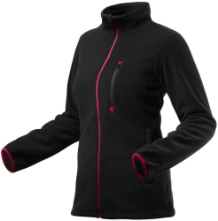 Geaca din lana polara pentru femei model Woman Line negru marimea M/38 NEO 