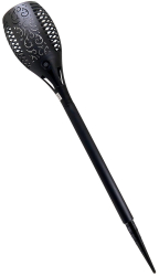 Lampa solara pentru gradina tip faclie 12 LED AA 10x58 cm 