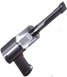 Aspirator Portabil Fara Fir Flippy Tip Pistol K7 Pentru Casa si Masina Incarcare USB Autonomie 30 Min 36 x 17 cm Negru 