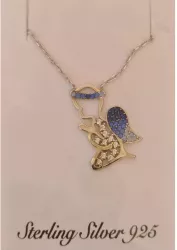 Colier Argint 925 Copil Inger cu Zirconiu 