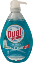 Detergent vase Dual Power Bicarbonat si Citrice 1 Litru