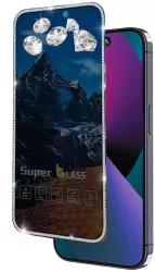 Folie de Protectie Flippy pentru iPhone 15 Pro Privacy Tempered Glass cu Pietricele ESD HD Transparent 