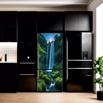 Folie imprimata color pentru decor Frigider dimensiune 200 x 90cm model AVX-FR22 