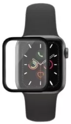 Folie Sticla Apple Watch Series 2/3 42 mm adeziv pe margine Negru 